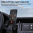 Магнітний автотримач для телефона Promate MagHoop-AV Black (maghoop-av), фото 2