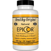 Вітамінно-мінеральний комплекс Healthy Origins Природна Захист Імунітету 500мг, EpiCor, 30 гелевих капс