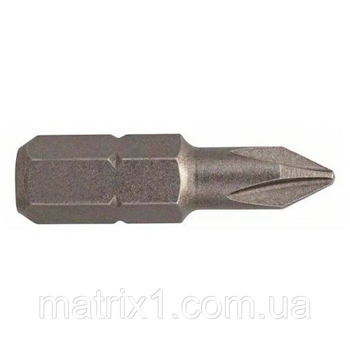 Бита магнітна PH1 x 25 мм, сталь CrV, HAISSER 18043