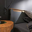 Ліжко двоспальне Нордик-1400 (основа Ламель), фото 4