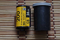 Фотопленка Kodak Gold 200 24 кадра как есть