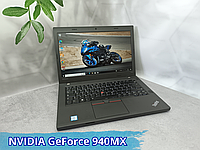 Ноутбук Lenovo ThinkPad T460p, NVIDIA GeForce 940MX надежный ноутбук 16Gb\ 512Gb SSD, ноутбук мощный