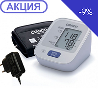 Автоматический тонометр с адаптером Omron M2 Basic (HEM 7121-ALRU) (Япония)