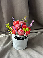 Подарочный букет цветов из мыла ''Весенний''