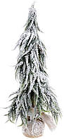Ялинка декоративна "Ялинка в снігу" 28х28х70см greenpharm у мішечку