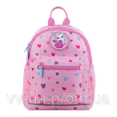 Рюкзак дитячий Kite Kids Honey Bunny, для дівчаток, рожевий (K24-534XS-1)