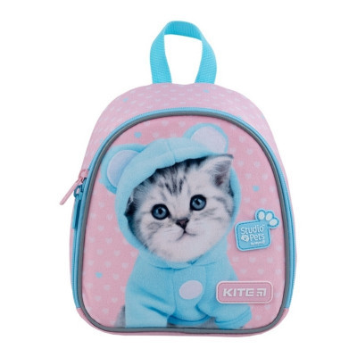 Рюкзак дитячий Kite Kids Studio Pets, для дівчаток, рожевий (SP24-538XXS)