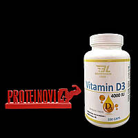 Витамин D3 (холекальциферол) в капсулах BodyPerson Vitamin D3 4000IU 100caps