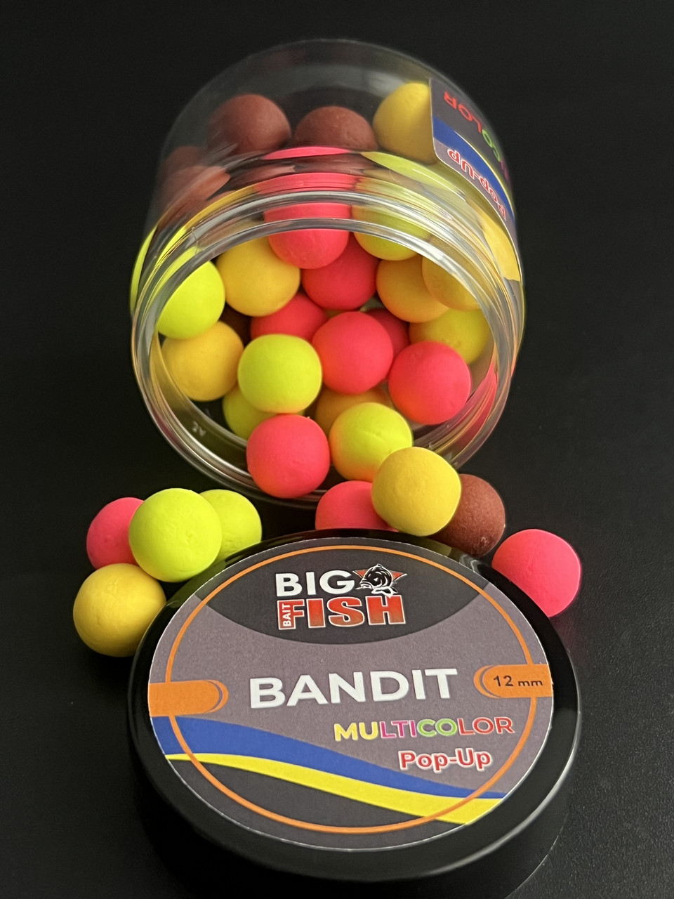 Pop-Up Мультиколор Bandit, Squid - Krill (Бандит) 12 мм, плаваючий насадковий бойл, фото 1