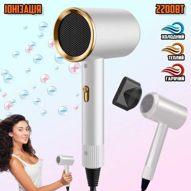 Професійний фен для укладання волосся Powerful hair dryer LY-335 10937 MAG-653 Mg, фото 1