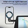 Магнітний автотримач для телефона Promate MagHoop-GN Black (maghoop-gn), фото 2