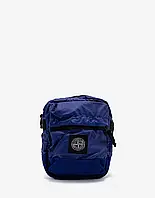 Stone Island Blue Pouch Bag