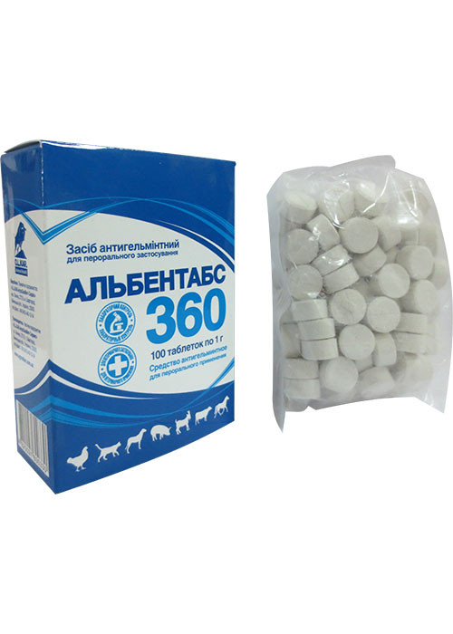 Альбентабс 360 36% таблетки No100 (аналог Альбен 360)