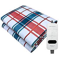 Електричне простирадло Electric blanket 160х140 см ДВОЗОННЕ, 2 р. гарантії, Туреччина