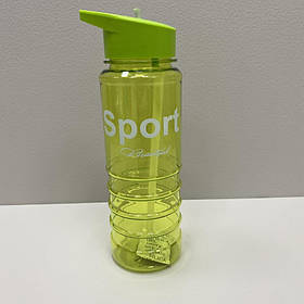 Пляшка для води пластикова 800 мл Stenson 60107 салатова