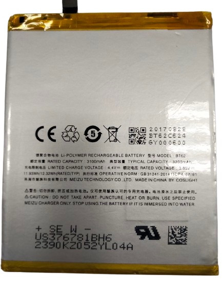 Акб 100% Original Meizu M3X/BT62, фото 1