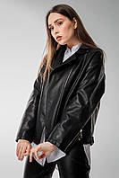 Куртка жіноча однотонна GK12 S Чорний (2000990445520D)