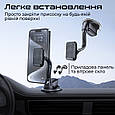 Магнітний автотримач для телефона Promate MagMount-Pro Black (magmount-pro.black), фото 6