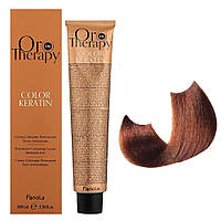 Безаммиачная крем-краска для волос Fanola Oro Therapy №7/4 Medium Blonde Copper 100 мл