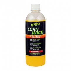 Бустер ліквід Steg Product Chili peach corn juice (персик чілі) 500 мл