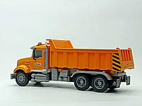 Машинка Yi wu jiayu Самоскид "Heavy Dutyt Dump Truck" 32 см жовтий PY6911A, фото 4