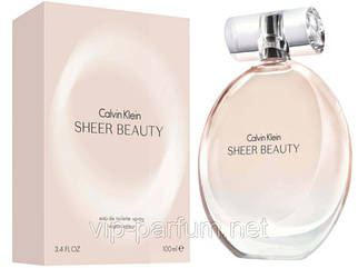 Calvin Klein Sheer Beauty туалетна вода 100 ml. (Кельвін Кляйн Шер Б'юті)