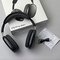 Беспроводные Bluetooth Наушники P9 Pro Max с MP3 Плеером и FM Радио с USB Type - C Черные, Cерые