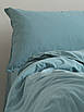 Постільна Білизна Limasso Mineral Blue Standart Блакитний двоспальний євро 200х220см, фото 3
