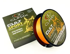 Жилка Climax cult carp sport orange 0,25mm 5,8kg (1000m)