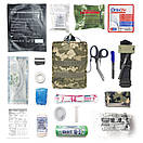 Аптечка тактична з системою швидкого скиду, ПФ-1 піксель, фото 3