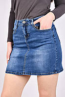 Женская джинсовая юбка Мини Короткая джинсовая юбка