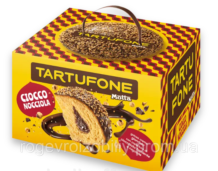 Панетоне Великодні Motta Tartufone Ciocco Nocciola 650 г (Італія)