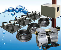 Аератор підводний для водойми до 1,8 га (18000 м2)