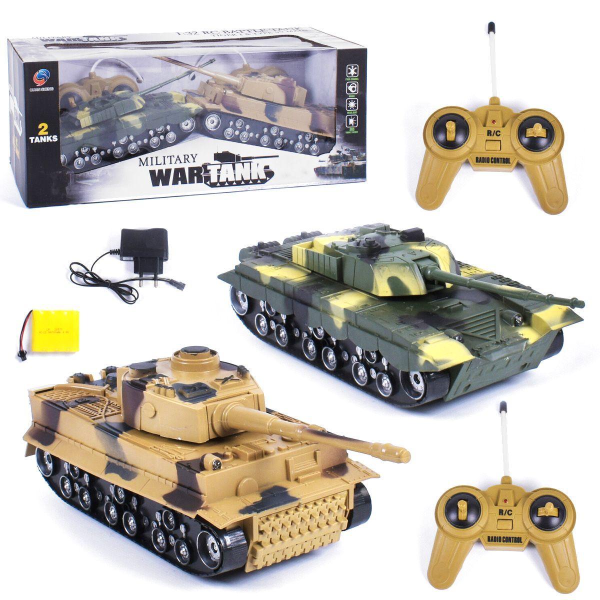 Ігровий набір Танковий бій на радіокеруванні "Military War Tank" 369-23 (SH006616), фото 1