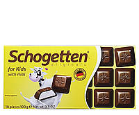 Шоколад Schogetten for Kids with milk Молочный с кремовой начинкой из альпийского молока 100 г (52687)