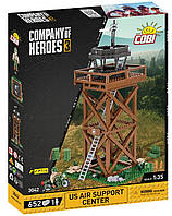 Конструктор COBI Company of Heroes 3 USA Центр авиаподдержки 652 детали (COBI-3042)