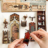 Бук Нук Twilight Castle Book Nook DIY Інтерьерний конструктор SQ-07, фото 10