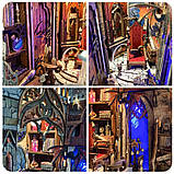 Бук Нук Twilight Castle Book Nook DIY Інтерьерний конструктор SQ-07, фото 7