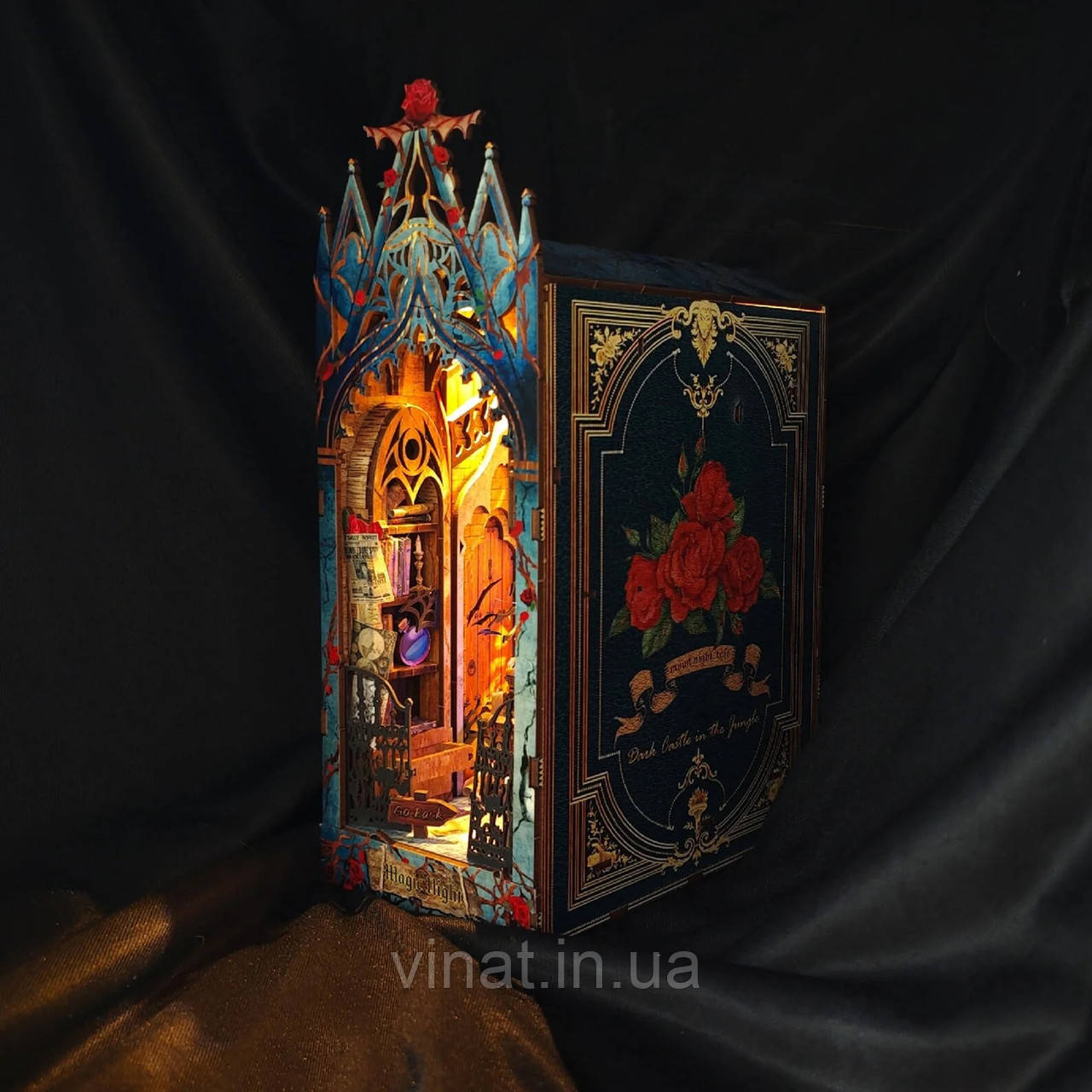 Бук Нук Twilight Castle Book Nook DIY Інтерьерний конструктор SQ-07