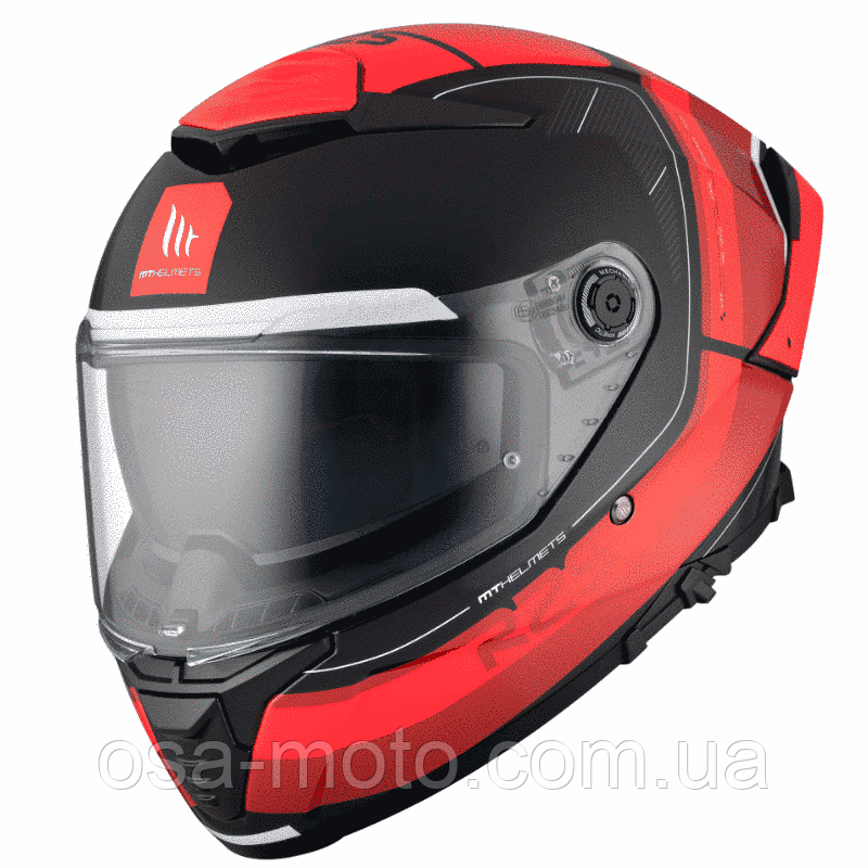 Мотошолом MT THUNDER 4 SV R25 B35 Gloss Red