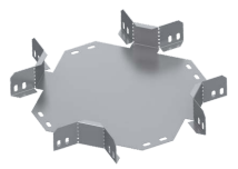 Відгалужувач хрестоподібний, 100х50, цинкування, метод Сендзіміра, товщ. 0,8мм, фото 1