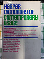 Harper Dictionary of Contemporary Usage by William Morris, Mary Morris