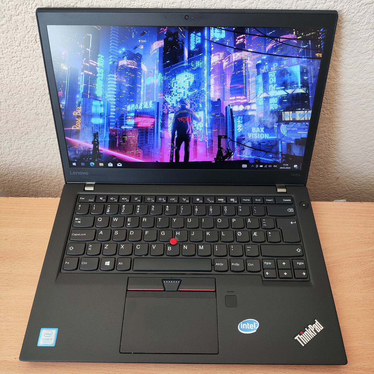 Ноутбук Lenovo ThinkPad T470s 14” Full HD/IPS/i5-7200U/8GB DDR4/SSD 256GB/Intel HD Graphics 520/WebCam, фото 1