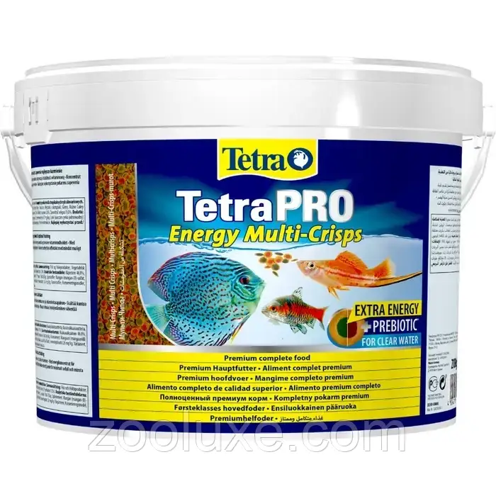 Tetra TetraPro Energy Multi-Crisps 10 л, 2,1 кг Тетра Енерджі корм для рибок/корм для акваріумних риб