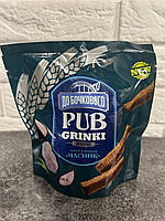 Гренки Pub Grinki Flint со вкусом чеснока 130 г