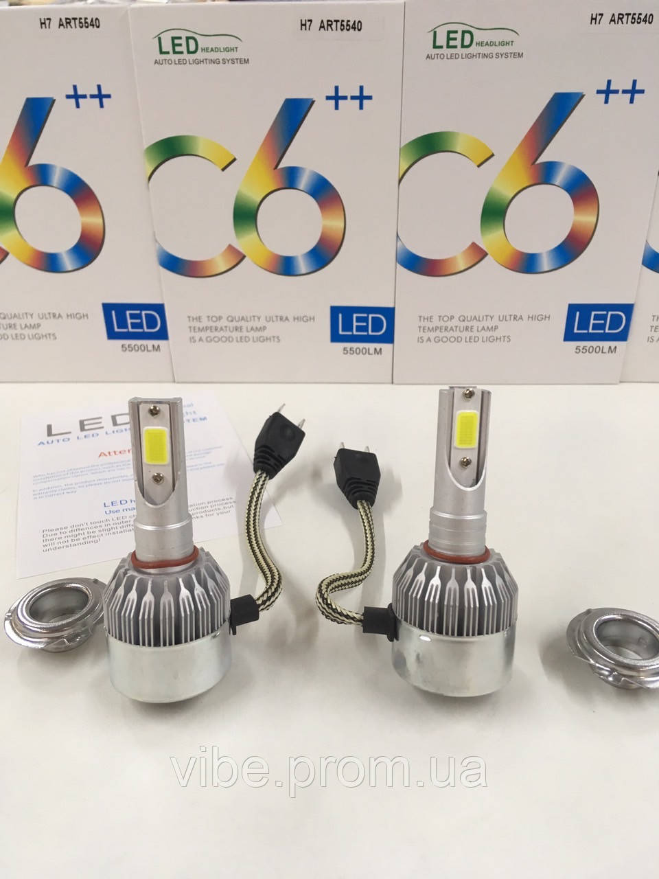 Светодиодные лампы Ксенон 36 Вт C6-H7 Xenon ART-5540 vb (ID#2152593156 ...