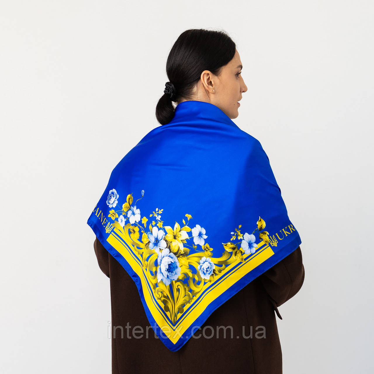 Хустка патріотична (атлас), фото 1