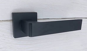 Ручка на квадратній розетці алюміній TRION FLASH AL-49 Black