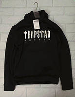 Черное худи Trapstar толстовка Трепстар унисекс размер С