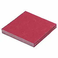 Салфетки бумажные, 33х33 см, 2-слойные, бордовые (бордо), 20 шт. в упаковке
